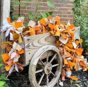 3 3 Ft Fal lpreview autumn Rag Garland Rustic PRIM